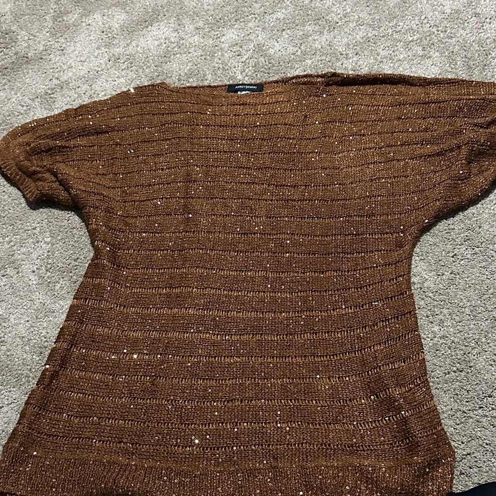 Wide Brown Sweater